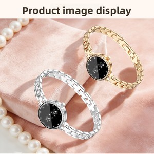 Bracelet intelligent L6 tendance pour influenceurs, montre électronique, podomètre, suivi de santé, métal haut de gamme, luxe léger - Product Image 2