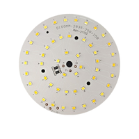 100mm DC 5V LED Source de lumière panneau en aluminium basse tension SMD LED PCB lampe panneau chaud/blanc 3000K/6000K perles