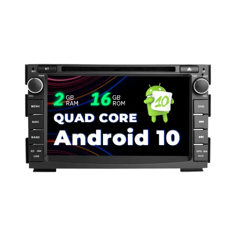 Android 10 Auto Multimedia Dvd-speler Gps Autoradio Voor Kia Ceed 2010 2011 2012 2 Din Auto Radio Audio Stereo dsp Head Unit