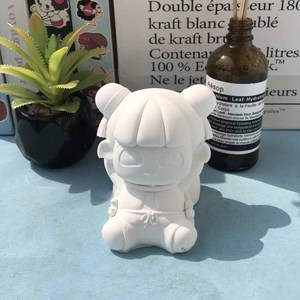 Nezha décoration Silicone moule mythe personnage trois princes bougie outil de meulage aromathérapie bougie outil de meulage couché <span class=keywords><strong>petit</strong></span> - Product Image 4