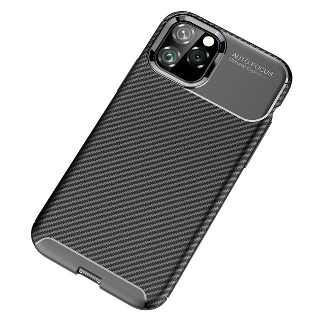 Slim Case for iPhone 15Pro Max, Carbon Fiber Grain TPU Back Case Cover for iPhone 15 14 13 12 11 Pro Max Plus Mini