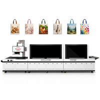 Imprimante jet d'encre UV BNM WFBD01 pour sacs non tissés, vêtements, industrie du commerce de détail, tissus, couleurs vives, haute vitesse, certifiée CE ISO, export