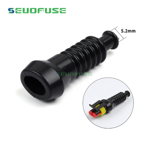 热卖1 2 3 4 5 6针放大器超级密封汽车连接器盖橡胶靴硅胶套用于大亨连接器 - Product Image 2