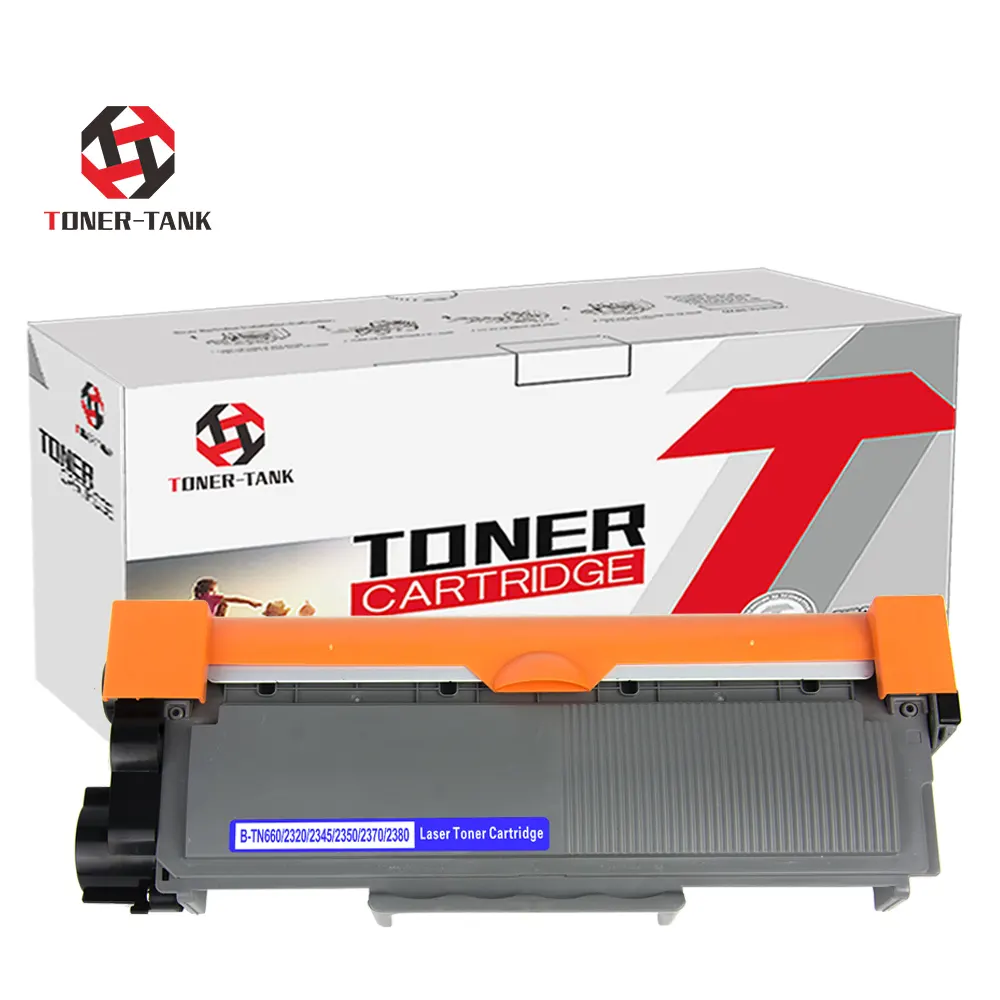 TONER TANK compatibile fratello tn660 TN-660 660 tn2320 tn2345 tn2350 tn2370 tn2380 2380 cartuccia toner per stampante br laserjet