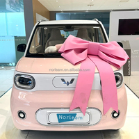 Auto Nuevo y Barato Wuling Hongguang MiniEV 2025 a Buen Precio Depósito 170KM 215KM Hecho en China Coche Pequeño de 3 Puertas y 4 Asientos