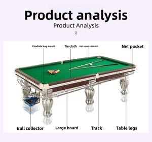 Table <span class=keywords><strong>de</strong></span> <span class=keywords><strong>billard</strong></span> chinoise à 8 <span class=keywords><strong>boules</strong></span> sur mesure, fabrication directe d'usine, table <span class=keywords><strong>de</strong></span> <span class=keywords><strong>billard</strong></span> chinoise à 8 <span class=keywords><strong>boules</strong></span>, acceptation <span class=keywords><strong>de</strong></span> petites commandes et d'essais. - Product Image 2