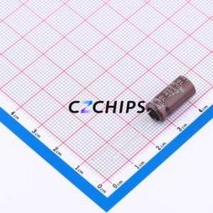 Condensador Electrolítico de Aluminio de 470uF 25V 8x16GL con Orificio Pasante, D8xL16mm 470uF 20% 25V 865mA-100kHz - Product Image 2