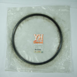 निर्माण मशीनरी भागों फ्लाईव्हील गियर रिंग जेड = 129 8-94393132-0 89439-31320 <span class=keywords><strong>8943931320</strong></span> 4k1tcs 600p ftr75 चीन - Product Image 3