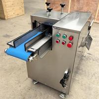 Machine de découpe de cubes de viande commerciale à haute efficacité pour poisson de boeuf de porc de poitrine de poulet frais-pour les restaurants