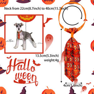 Rarewe, accesorios para mascotas, corbata de Halloween, ajustable, varios tipos de patrones surtidos, pajaritas para mascotas, Collar para gato, perro, regalo de cumpleaños - Product Image 2