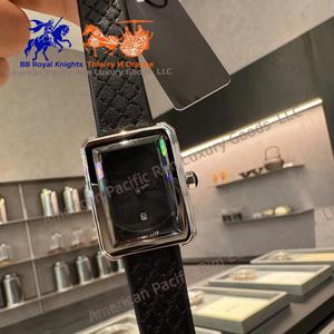 Montre pour femme, bracelet en cuir, cadran étoilé, montres de luxe en diamant pour femmes, montre-bracelet tendance pour femme - Product Image 1