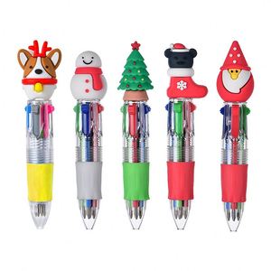 Marcadores de Arte de Plástico, Bolígrafos Creativos para Navidad, Material Escolar para Estudiantes, Bolígrafo de Punta Redonda de 0.5 mm, Tinta Multicolor - Product Image 1