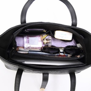 Printemps 2023 ensemble de sacs en cuir synthétique pliable sac à main de luxe avec logo personnalisé - Product Image 4