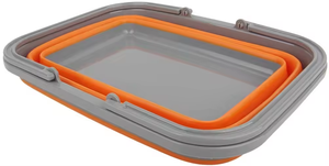 Évier pliant portable avec poignée Bassin de lavage de panier de <span class=keywords><strong>camping</strong></span> en plein air pour laver la <span class=keywords><strong>vaisselle</strong></span> - Product Image 4