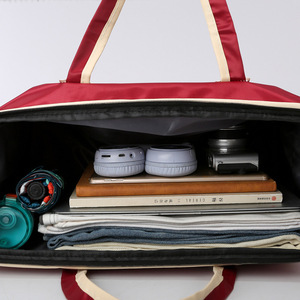 Women's Tote Bag Large Capacity Water Resistant Solid Color Travel Bag For Leisure Travel - Product Image 3