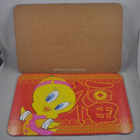 Sous-verres rectangulaires personnalisés en liège et carton, design classique, écologiques, réutilisables, pour la maison et le café, vente en gros Giftway