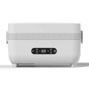 Taşınabilir Dijital Yiyecek Isıtıcı ve Soğutucu Kutu 2'si 1 Arada Akıllı İzoleli 3 Bölmeli Elektrikli Öğle Yemeği Kutusu Araç Kullanımı İçin - Product Image 1