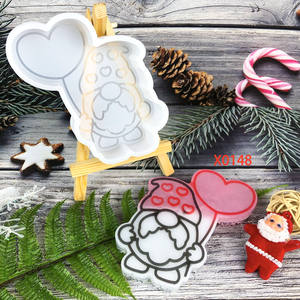 Molde de Resina de Silicona Hecho a Mano Kingnoo, Forma Irregular, 1 Pieza, Estilo DIY, Adornos Decorativos, Herramientas para Pasteles, en Stock, Hebei - Product Image 1