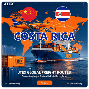Servicio Profesional de Transporte Multimodal, Envío Marítimo y Aéreo LCL DDP de China a Costa Rica - Product Image 1