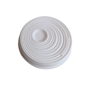 Round Water Ripple Pattern Silicone Mousse <b>Mold</b> White 1 Piece Cake Decorating Tool - Product Image 4