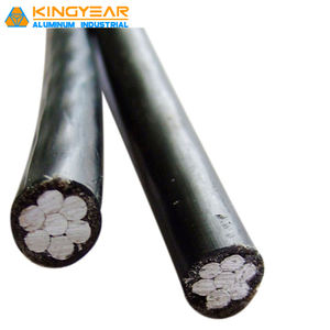 Bajo voltaje del fabricante 0,6/1kV Duplex/Triplex/Quadruplex 3*70mm2 XLPE y PVC Conductor de aluminio aislado Cable ABC - Product Image 4