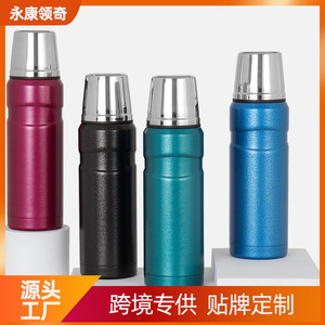 Stainless Steel Bullet <b>Thermos</b> 1000ml Insulated Water <b>Bottle</b> For Outdoor Business Gifts - Product Image 5