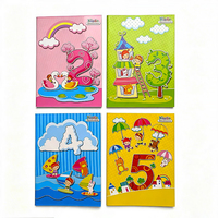 Cuaderno Escolar Personalizado de 200x148mm para Niños, 80 Hojas, Papel Rayado, Encuadernado con Grapa, con Cubierta Impresa a Todo Color, OEM