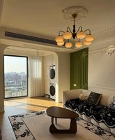 Panneau complet de contreplaqué d'OBS de film de PVC de prix bas d'usine de style de luxe léger français meubles ensembles de salon pour la décoration à la maison