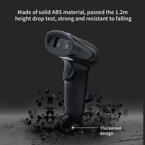 HZTZ taşınabilir kablolu <span class=keywords><strong>Android</strong></span> <span class=keywords><strong>QR</strong></span> kodu 1D/2D barkod tarayıcı CCD teknolojisi 300 kez/s el A4 kağıt boyutu USB süpermarket - Product Image 5