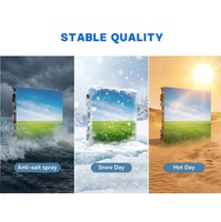 Pantalla LED de Alquiler P10 P8 para Escenarios, Alta Frecuencia de Actualización 3840Hz, Gabinete LED 960x960, Pantalla LED para Cine Exterior, Stand de Exhibición