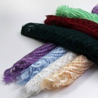 Offre Spéciale de mode de 51cm Dubaï broderie Abaya bordure en dentelle