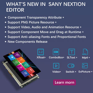 SANYI <span class=keywords><strong>2</strong></span>,8-inch eenvoudig te programmeren serieel scherm Ondersteunt AD-in-/uitvoer, onderbrekingen, PWM-uitvoer Capacitief, resistief of niet-touch - Product Image 3