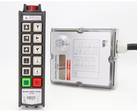Télécommande sans fil industrielle pour grue, étanche IP66, 10 boutons, double vitesse, émetteur-récepteur radio pour grue