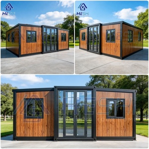 บ้านสำเร็จรูปเหล็กขนาด 20 ฟุต 40 ฟุต แบบขยายได้ 1 2 3 4 5 ห้องนอน บ้านหรูราคาประหยัด บ้านขนาดเล็ก - Product Image 3