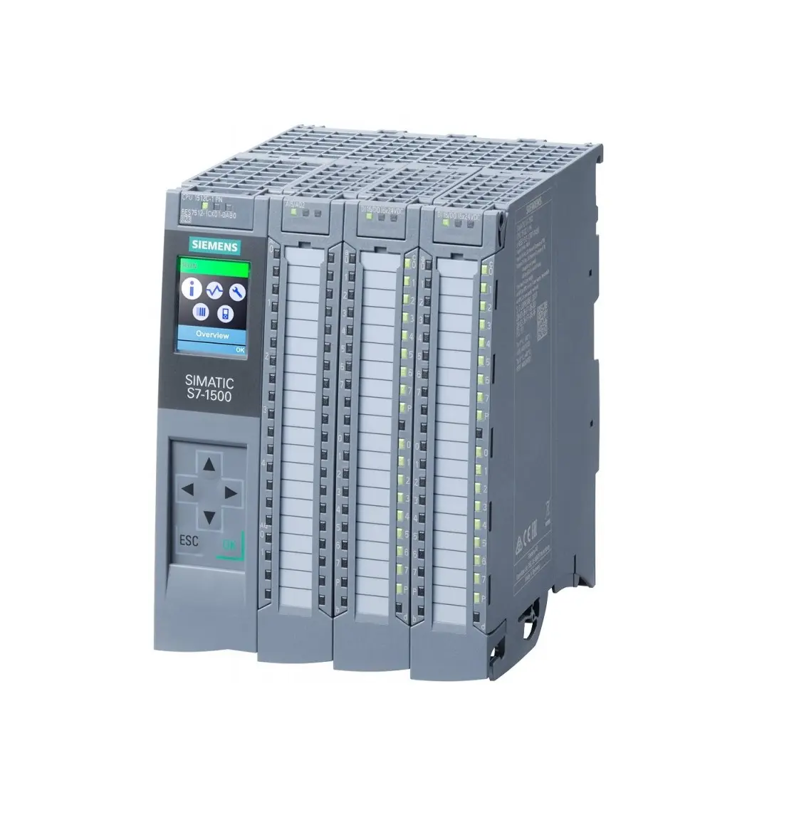 Siemens 용 오리지널 SIMATIC S7-1500 CPU 1512C-1PN PLC 모듈