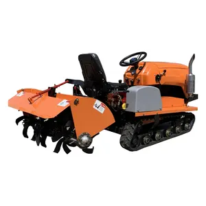 Multifunctional crawler tractor/Cultivated land bulldozer/tractors mini farming machine agricultural