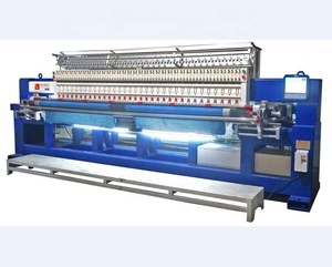 Máquina Industrial de Coser y Bordar de Alta Velocidad con Motor de 33 Cabezas y 1200 RPM para Textiles del Hogar - Product Image 1