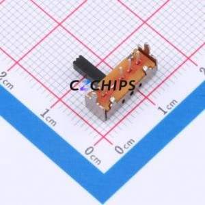 SK-13D07-6 Slide Switch Through hole Component (THT) Switch Rectangle Pin Header PC Pin 12.8mm 4.7mm - Product Image 2