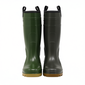 Bottes de sécurité montantes en PVC vert Ttake 43 avec semelle Para Sole - Product Image 2