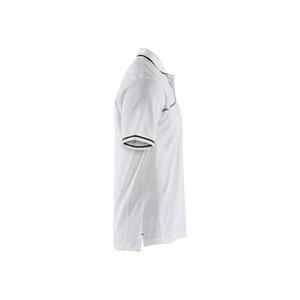 BLAKLADER-Polo 338910501098S Blanco/Gris oscuro-EAN 7330509662656 CAMISETAS Y POLOS DE TRABAJO - Product Image 4