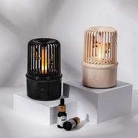 Diffuseur d'huiles essentielles anhydres, diffuseur d'arômes, humidificateur, diffuseur de parfum pour voiture, vaporisateurs avec lumière