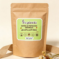 Étiquette autocollante personnalisée imperméable et résistante à l'huile pour emballage alimentaire, autocollant adhésif pour granola et céréales