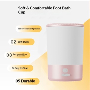 Alat Kecantikan Ramah Lingkungan untuk Mandi Kaki Hewan Peliharaan, Sikat Silikon Perawatan Anjing, Pembersih Cakar, Perlengkapan Hewan Peliharaan untuk Teman Berbulu, Produk Hewan Peliharaan Lintas Negara - Product Image 1