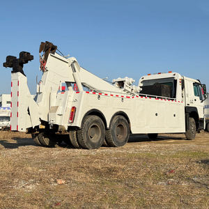 Camión Grúa de <span class=keywords><strong>Segunda</strong></span> <span class=keywords><strong>Mano</strong></span> Chino de Servicio Pesado, 340 CV, Sinotruk Howo 6x4, Camión de Remolque en Venta - Product Image 1