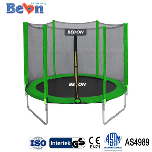 Grand <span class=keywords><strong>trampoline</strong></span> professionnel personnalisé <span class=keywords><strong>de</strong></span> 8 pieds fabriqué en Chine équipement <span class=keywords><strong>de</strong></span> sport <span class=keywords><strong>de</strong></span> plein air durable pour jardin familial - Product Image 3