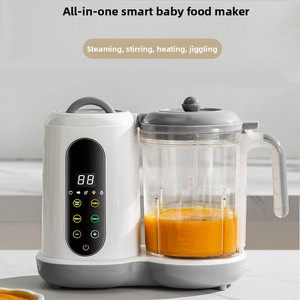 Máquina para Preparar Comida para Bebés, Todo en Uno, Vaporera, Licuadora, Calentador, Procesador de Alimentos para Bebés con Pantalla LED, Venta al por Mayor de Fábrica, OEM - Product Image 4