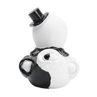 Nouvelle figurine de canard de conte de fées d'Halloween en résine, peinte à la main, pour collection, décoration de bureau, cadeau créatif