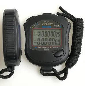 Grosir alarm &amp; stopwatch-Jam Tangan Digital Genggam LCD, Jam Tangan Digital Genggam Kronograf Penghitung Waktu Alarm Berhenti Pengiriman Cepat Profesional