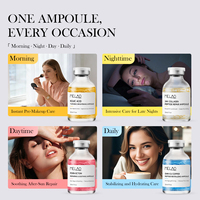 Sérum Ampoule Visage PDRN Ectoïne Réparateur Apaisant Renforçateur de Barrière Purifiant Restaurateur d'Éclat pour Peaux Sensibles