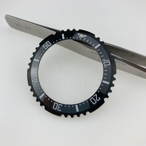 Inserto de Bisel de Cerámica SKX007 SMP con Diseño de Pendiente Brillante, Piezas de Reloj con Pendiente Brillante - Product Image 1